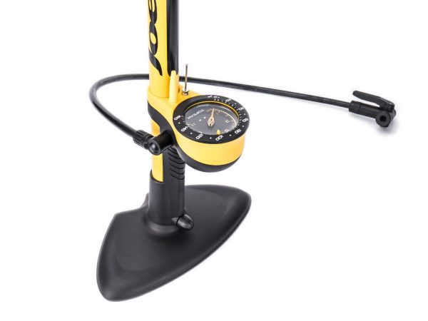 Pompa da pavimento JoeBlow Sport III con raccordo TwinHead DX5 e manometro analogico 11 bar/160 psi - immagine 5