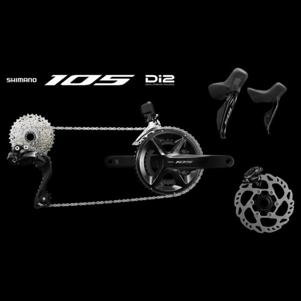 Gruppo Shimano 105 Di2 12v R7100