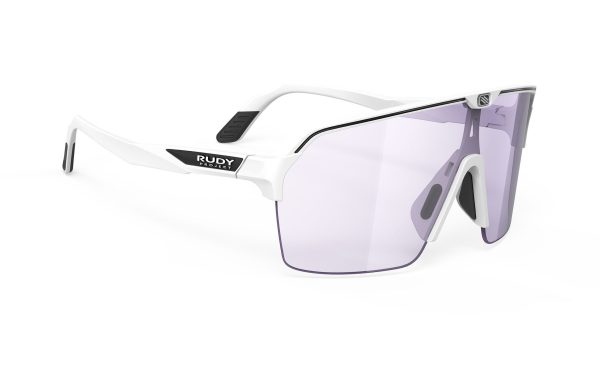 Spinshield Air White Matte - ImpactX Photochromic 2 Laser Purple