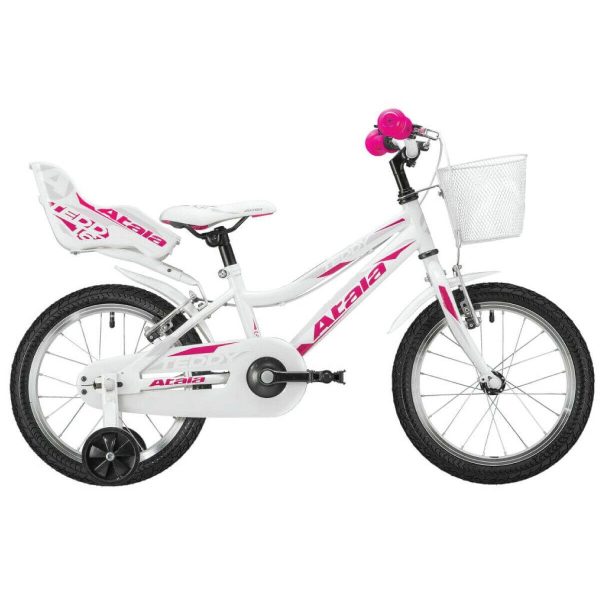 Teddy Girl 16" White