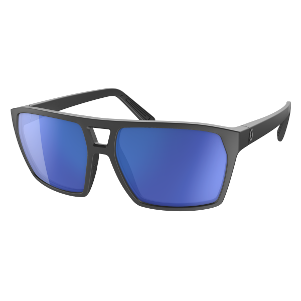 Sunglasses Tune black blue chrome - immagine 5